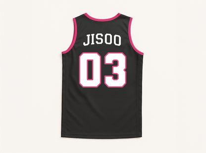 [BLACKPINK] Black Sleeveless Jersey (unisex)
