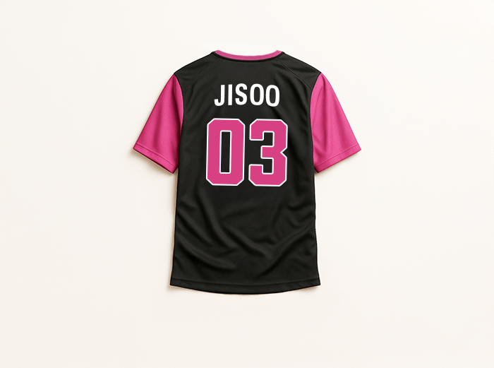 [BLACKPINK] Black Jersey (unisex)