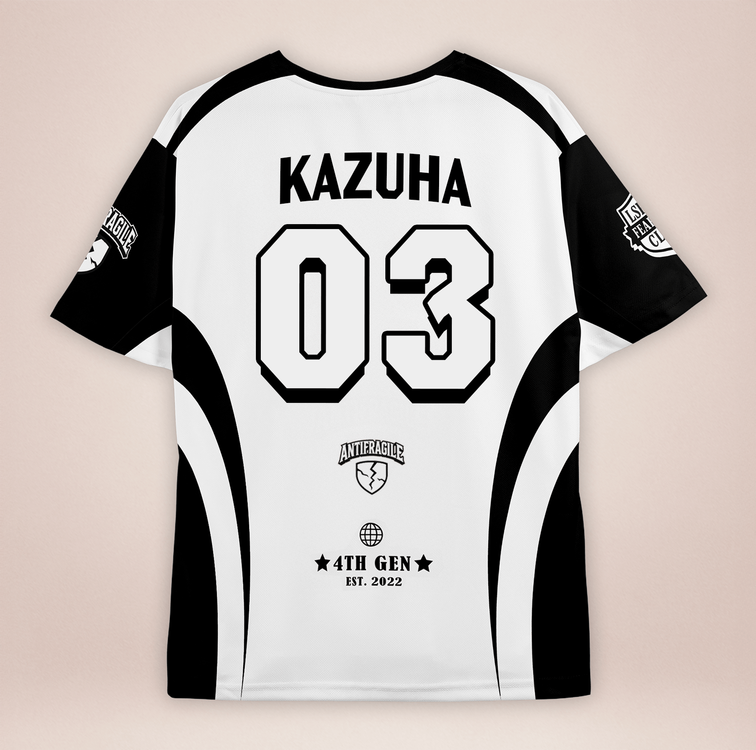 [LE SSERAFIM] Fearnot Club Jersey (black)