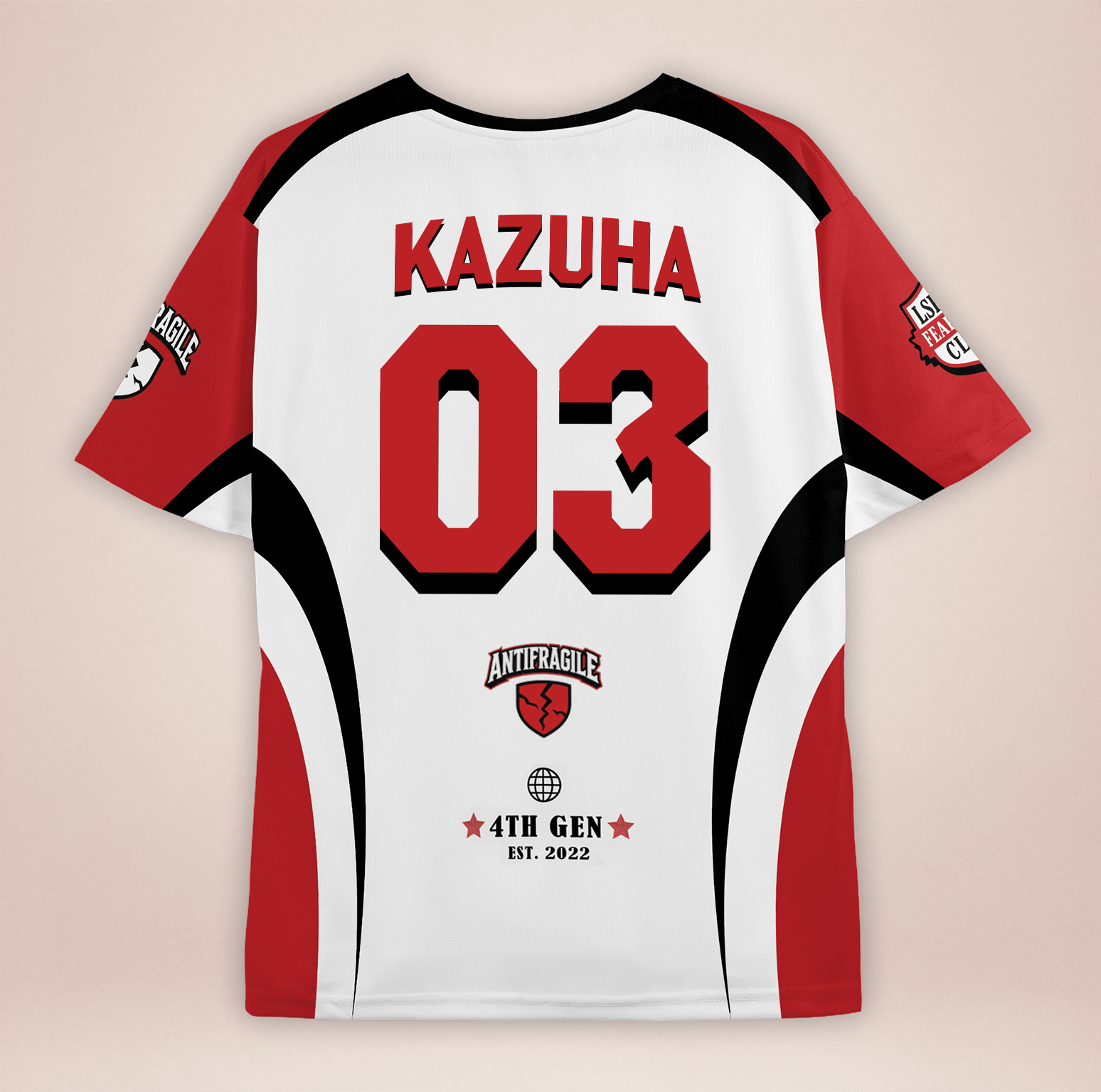 [LE SSERAFIM] Fearnot Club Jersey (red)