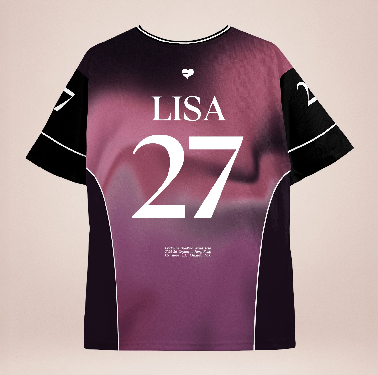 [BLACKPINK] Deadline Jersey (unisex)