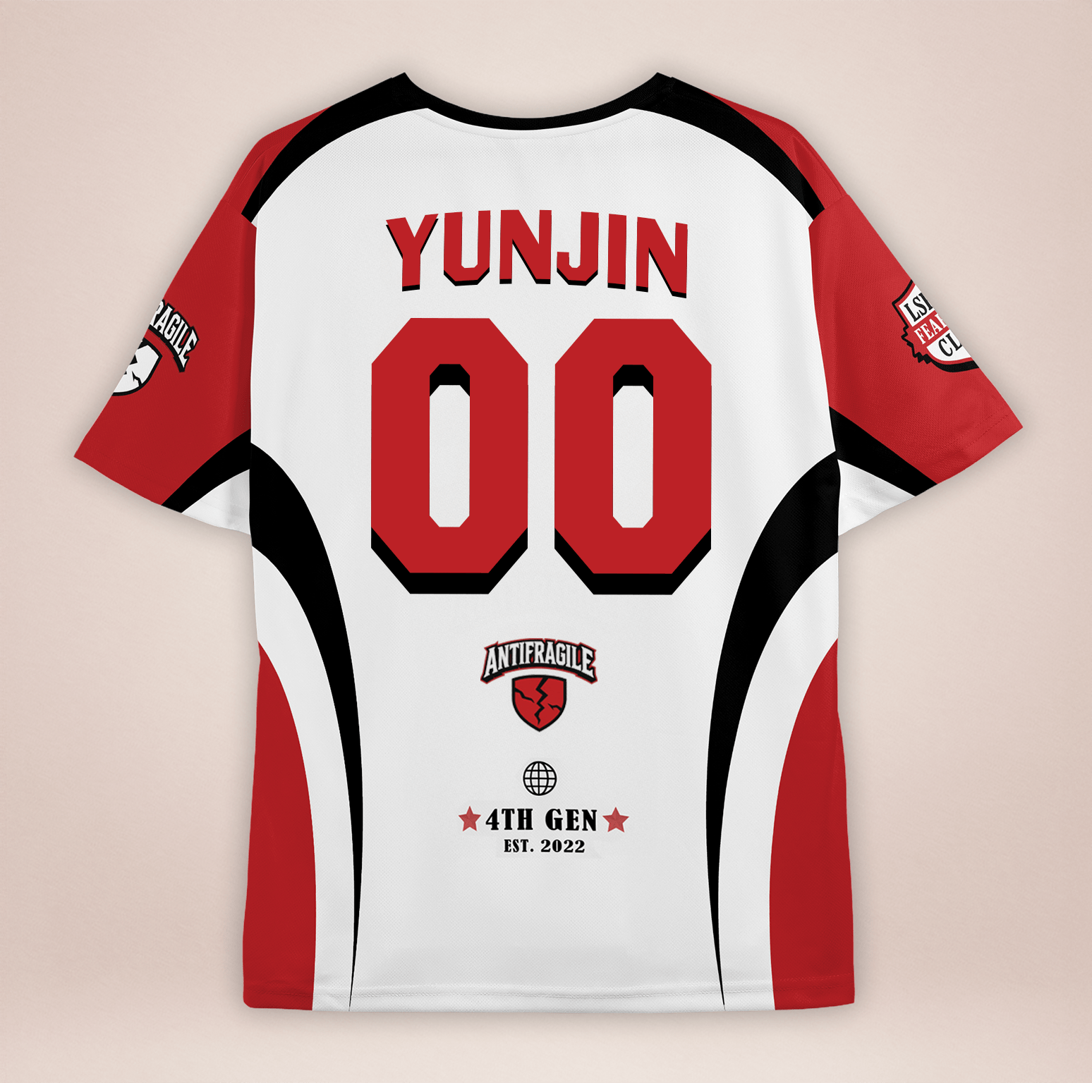 [LE SSERAFIM] Fearnot Club Jersey (red)