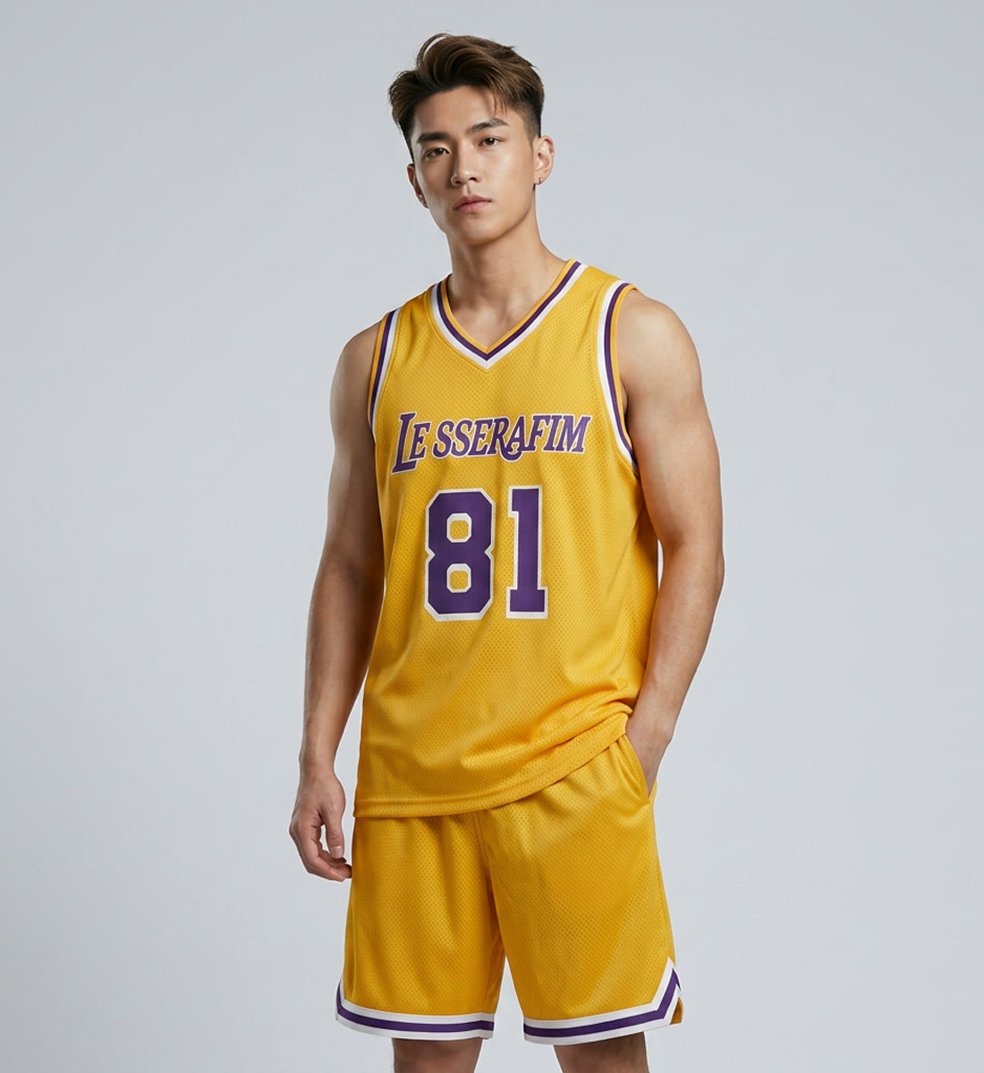 [LE SSERAFIM] Sleeveless Jersey (Unisex)
