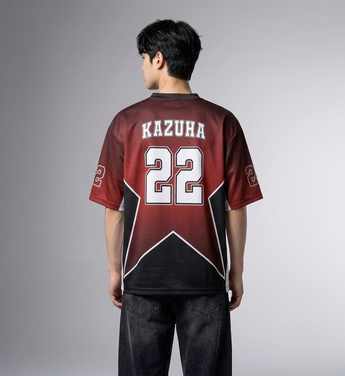 LE SSERAFIM uniform shirt KAZUHA M カズハ Le SSERAFIM LE
