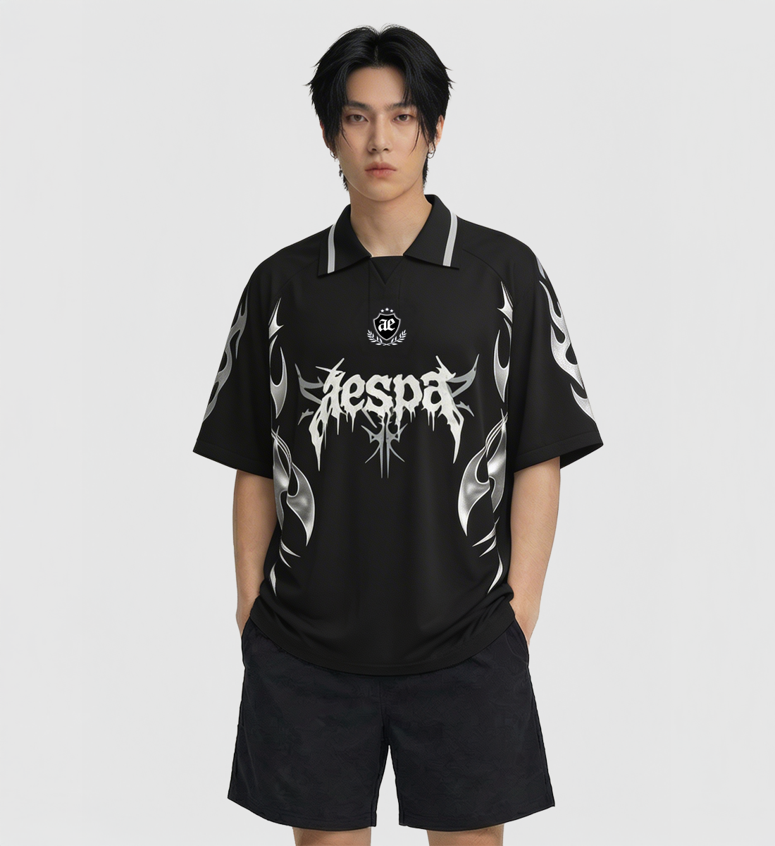 [AESPA] Chrome Polo Jersey (Unisex)