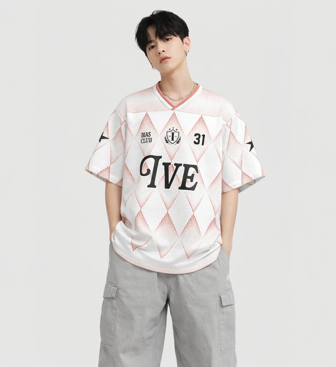 [IVE] V-Neck Jersey (Unisex)