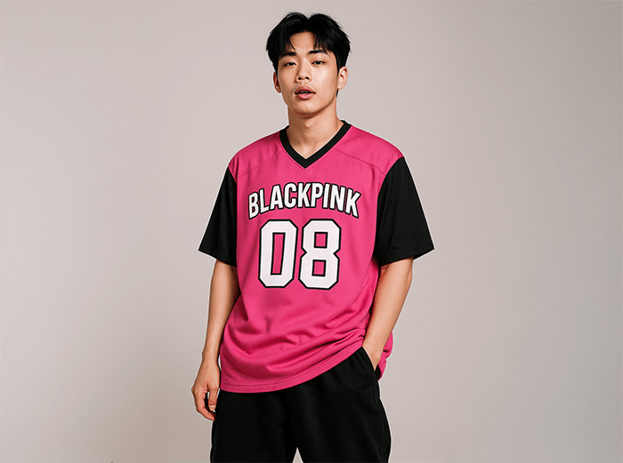 [BLACKPINK] Pink Jersey (unisex)