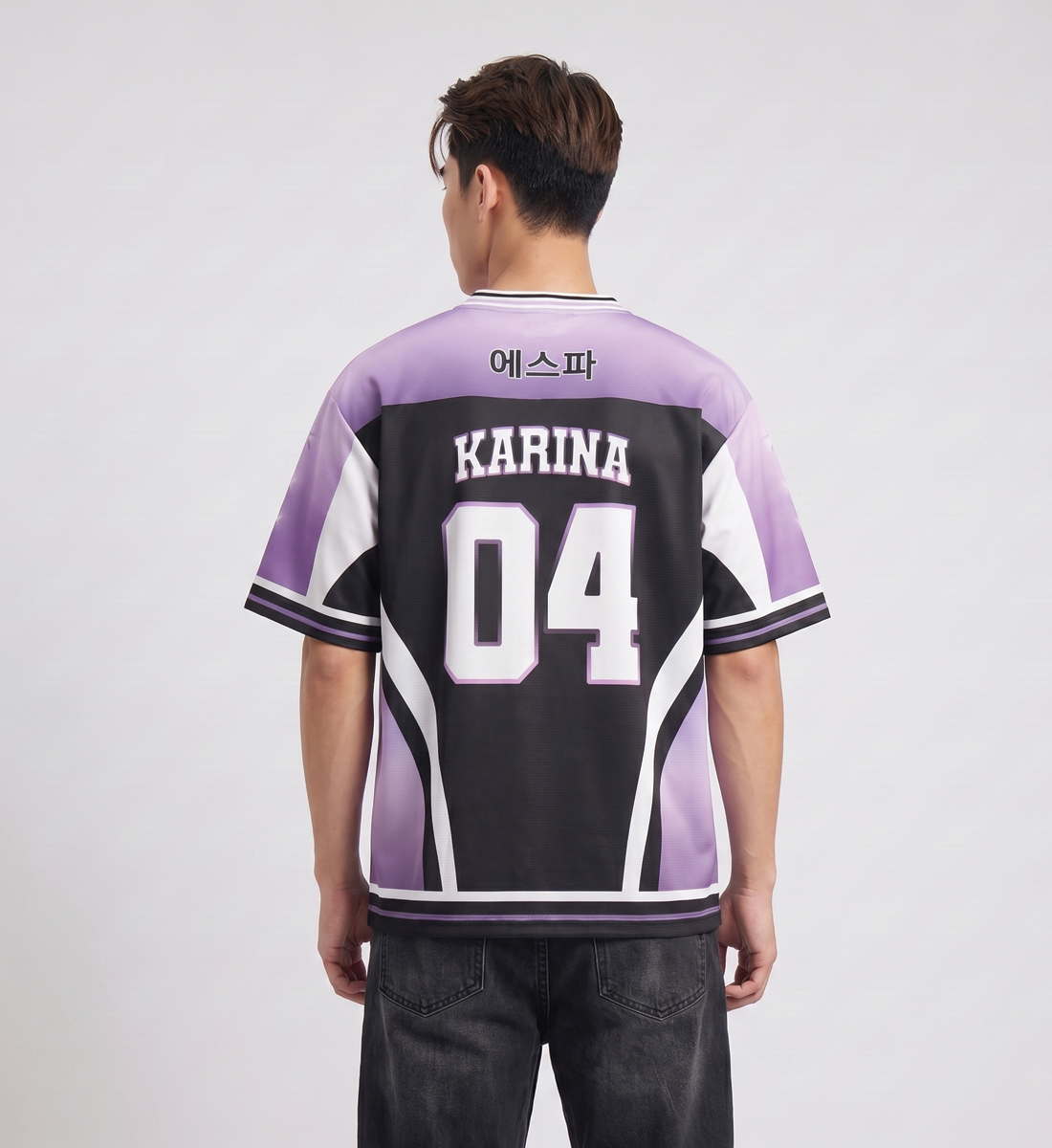 [AESPA] Purple Fade Jersey (Unisex)
