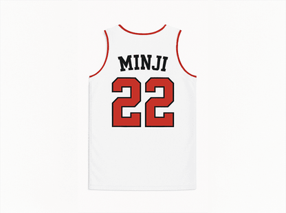 [NewJeans] White Sleeveless Jersey (unisex)