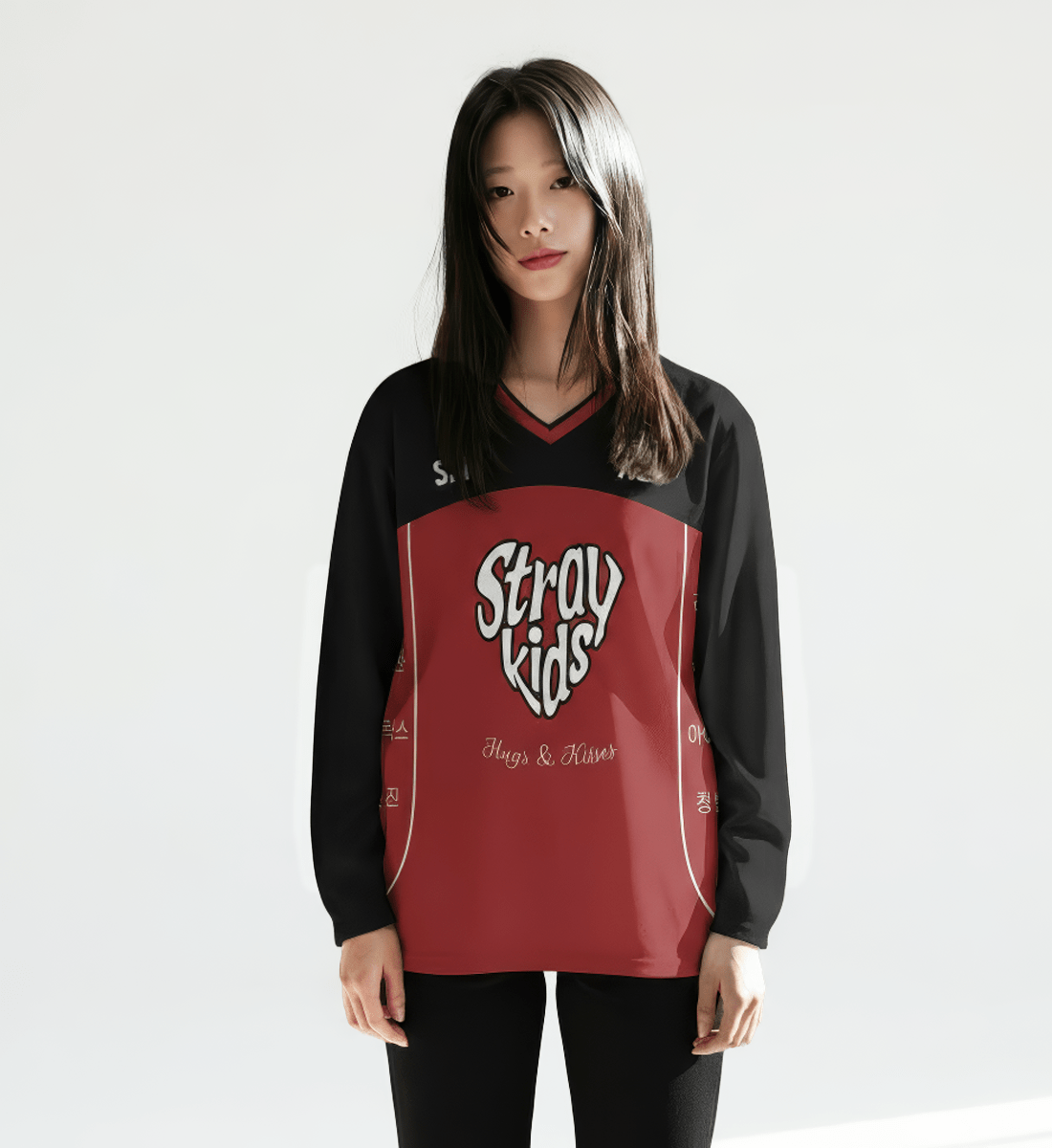 [Stray Kids] XOXO Longsleeve Jersey
