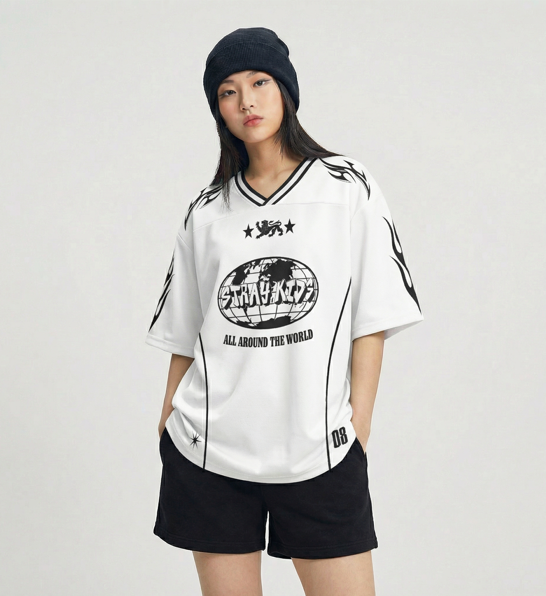 [Stray Kids] All Around The World V-Neck (Unisex)