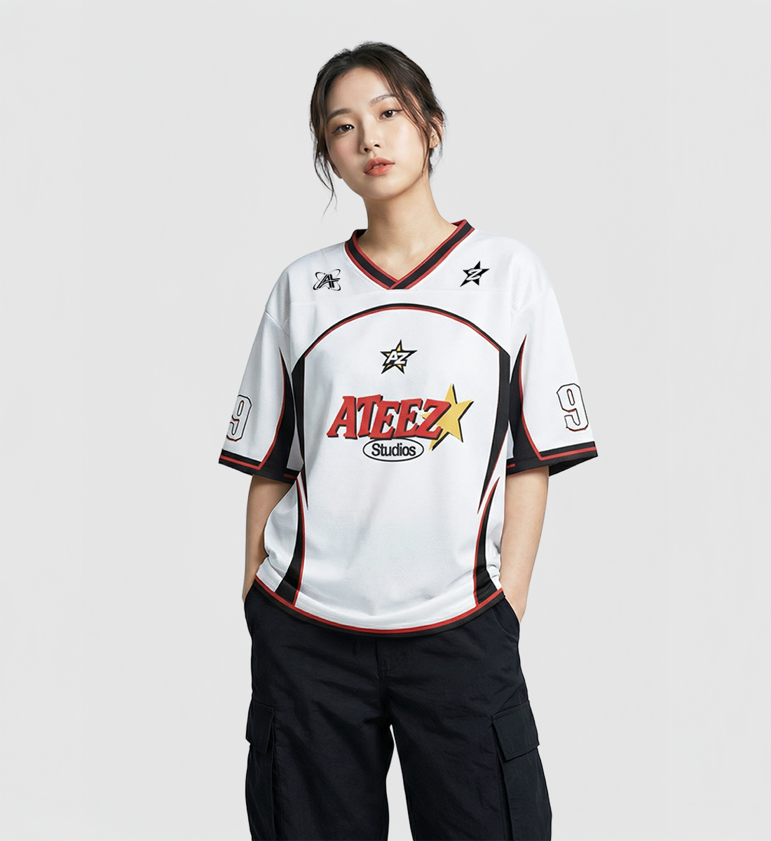 [ATEEZ] Ateez V-Neck Jersey (unisex)