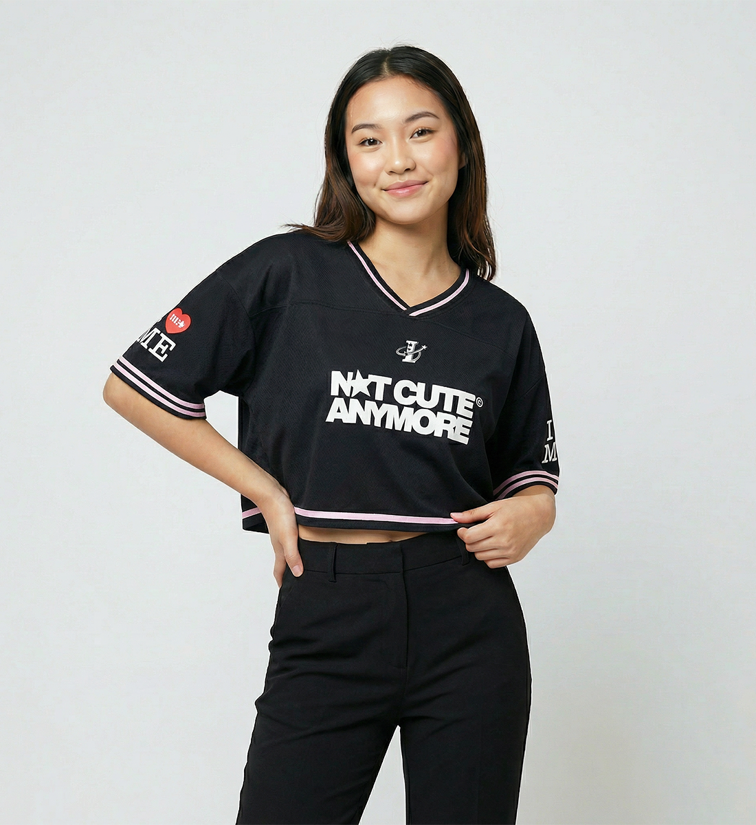[ILLIT] Not Cute Anymore Crop Jersey