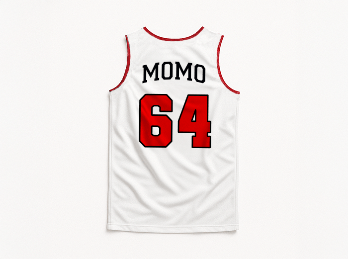 [TWICE] White Sleeveless Jersey (unisex)