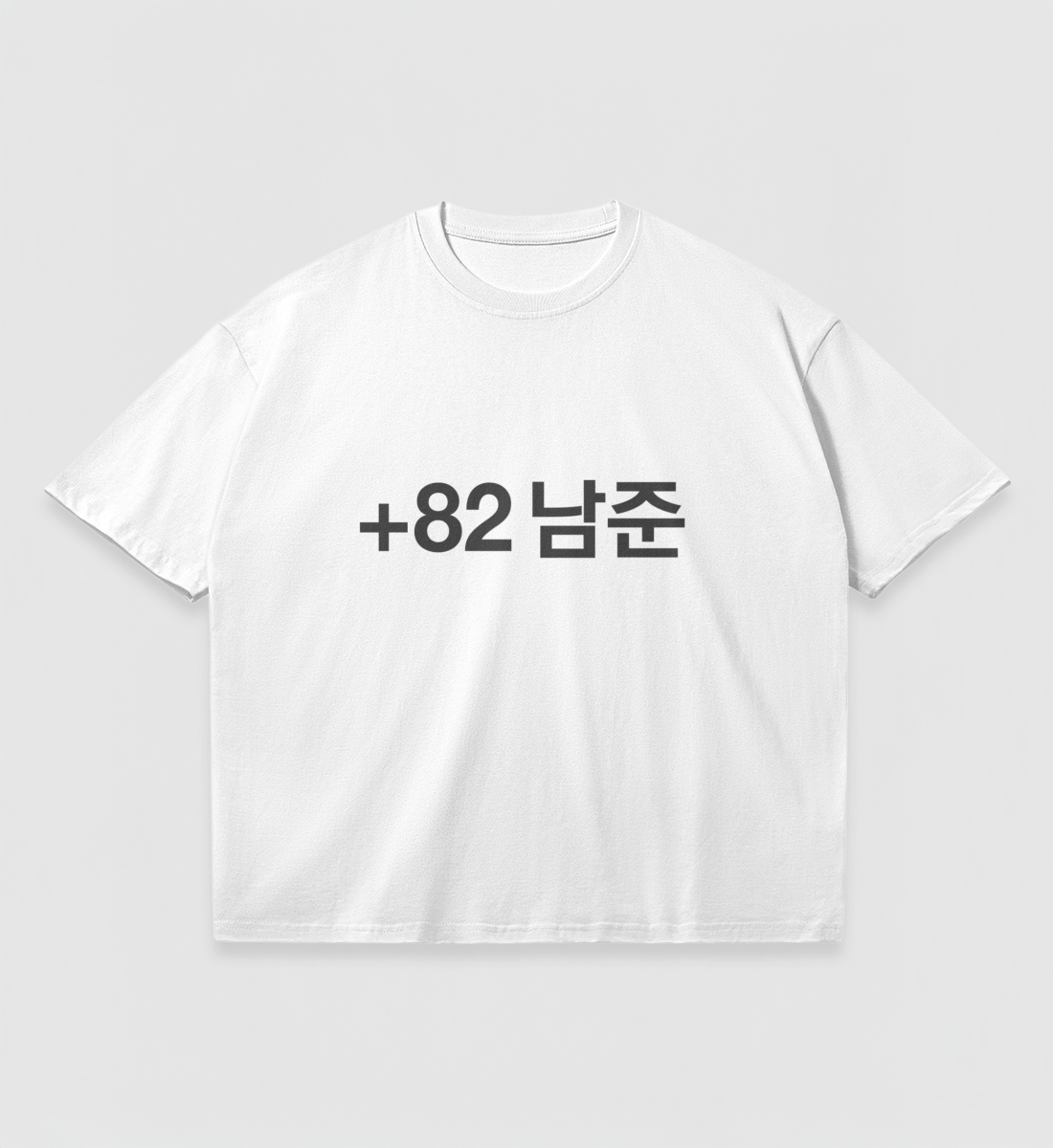 [BTS] Area Code Shirt (korean version)