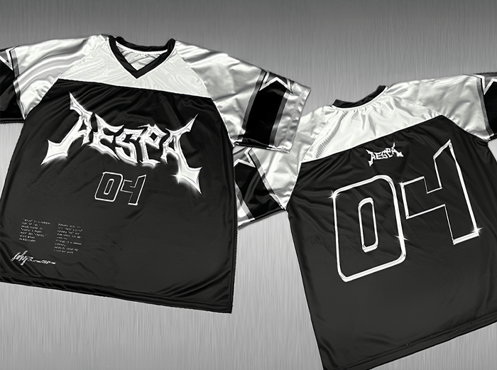 [AESPA] Metallic Jersey (unisex)