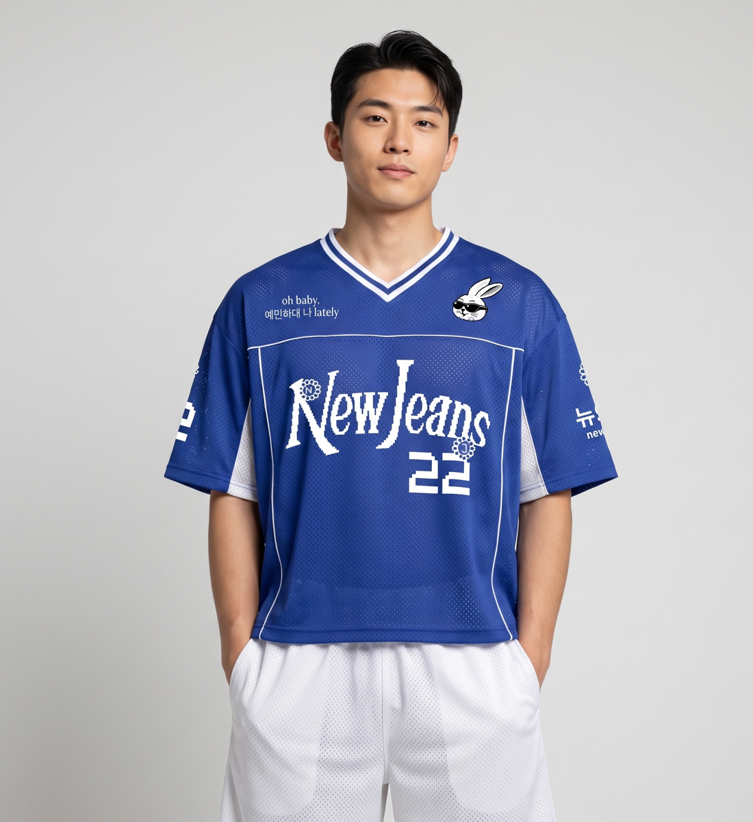 [NewJeans] Oversized Boxy Jersey (Unisex)