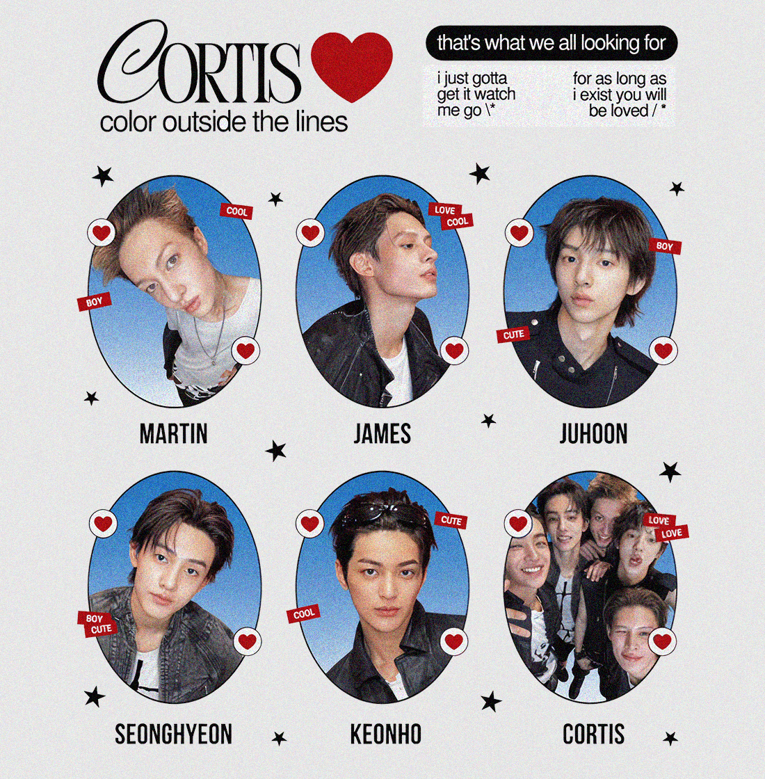 [CORTIS] OT5 Tee