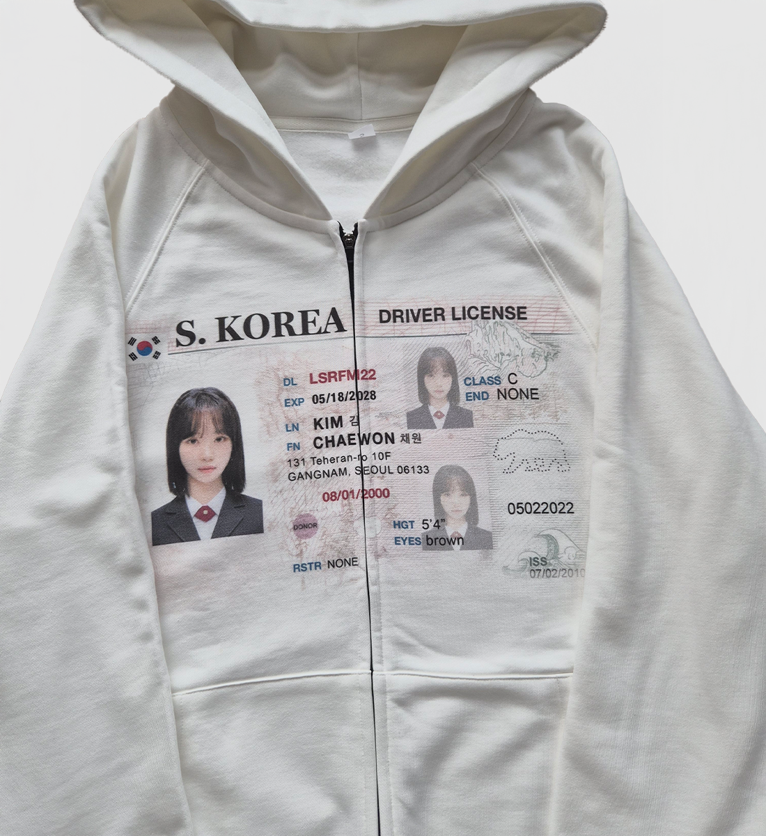 [LE SSERAFIM] Driver's License Zip-Up