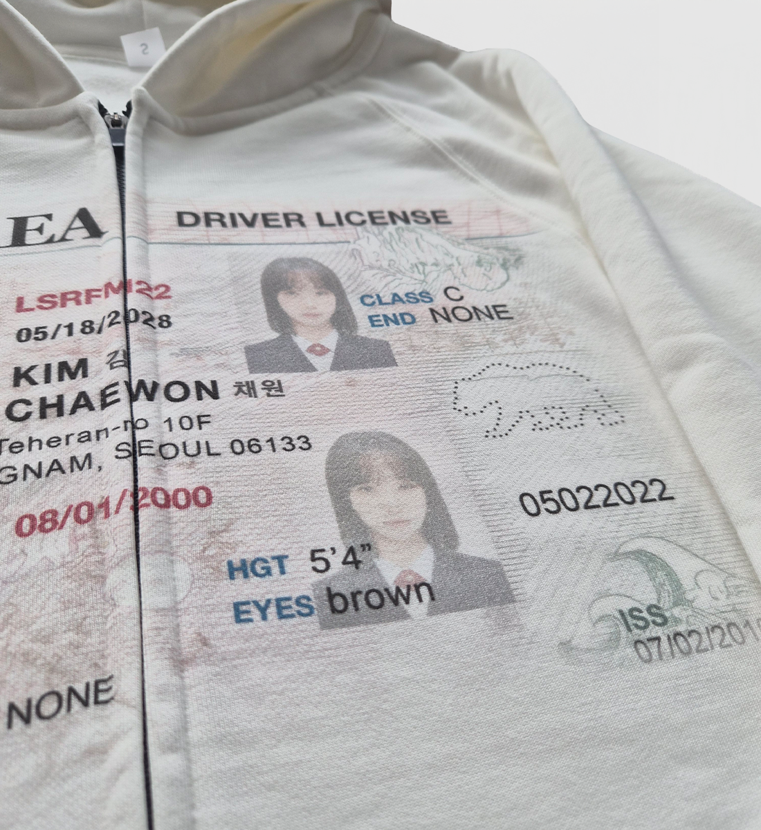 [LE SSERAFIM] Driver's License Zip-Up