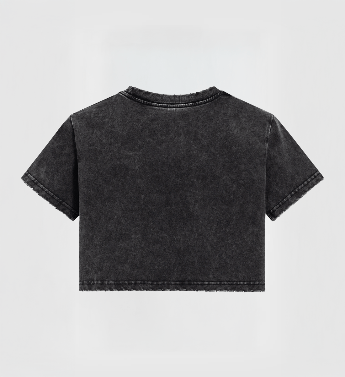 [BLACKPINK] Snow Washed Crop Top
