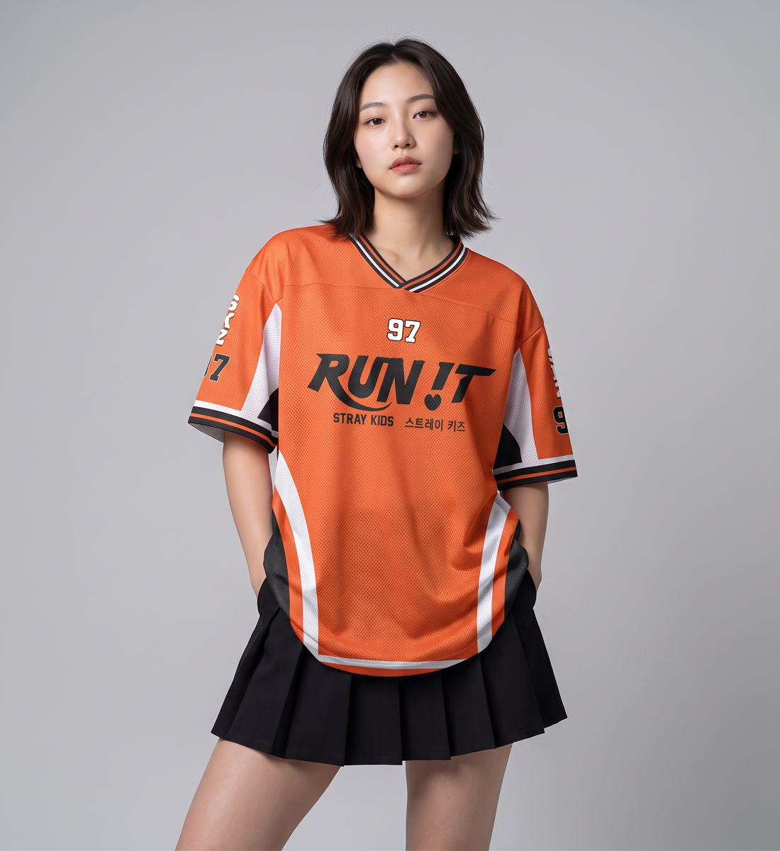 [Stray Kids] Run It Jersey (Unisex)