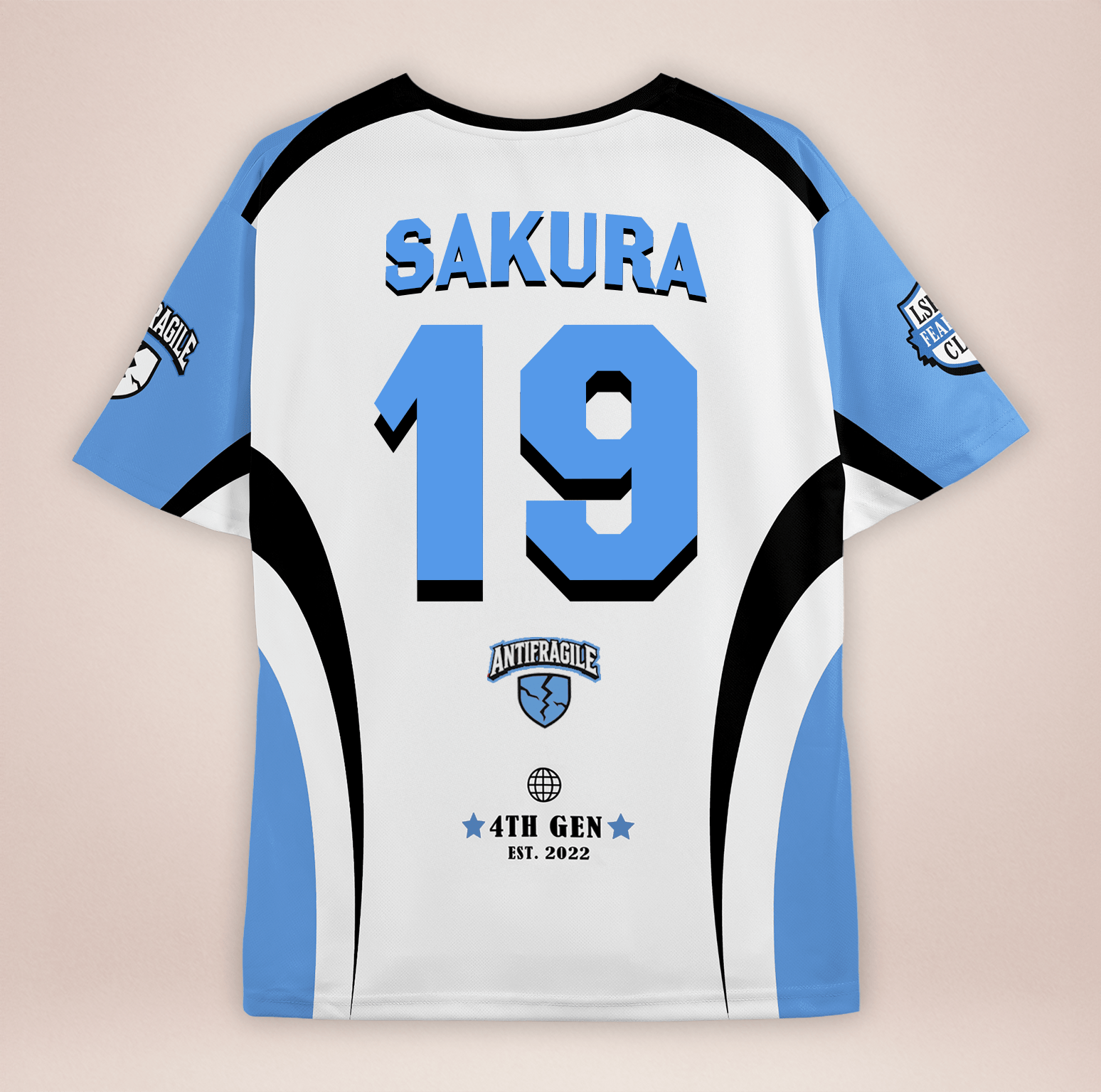 [LE SSERAFIM] Fearnot Club Jersey (blue)