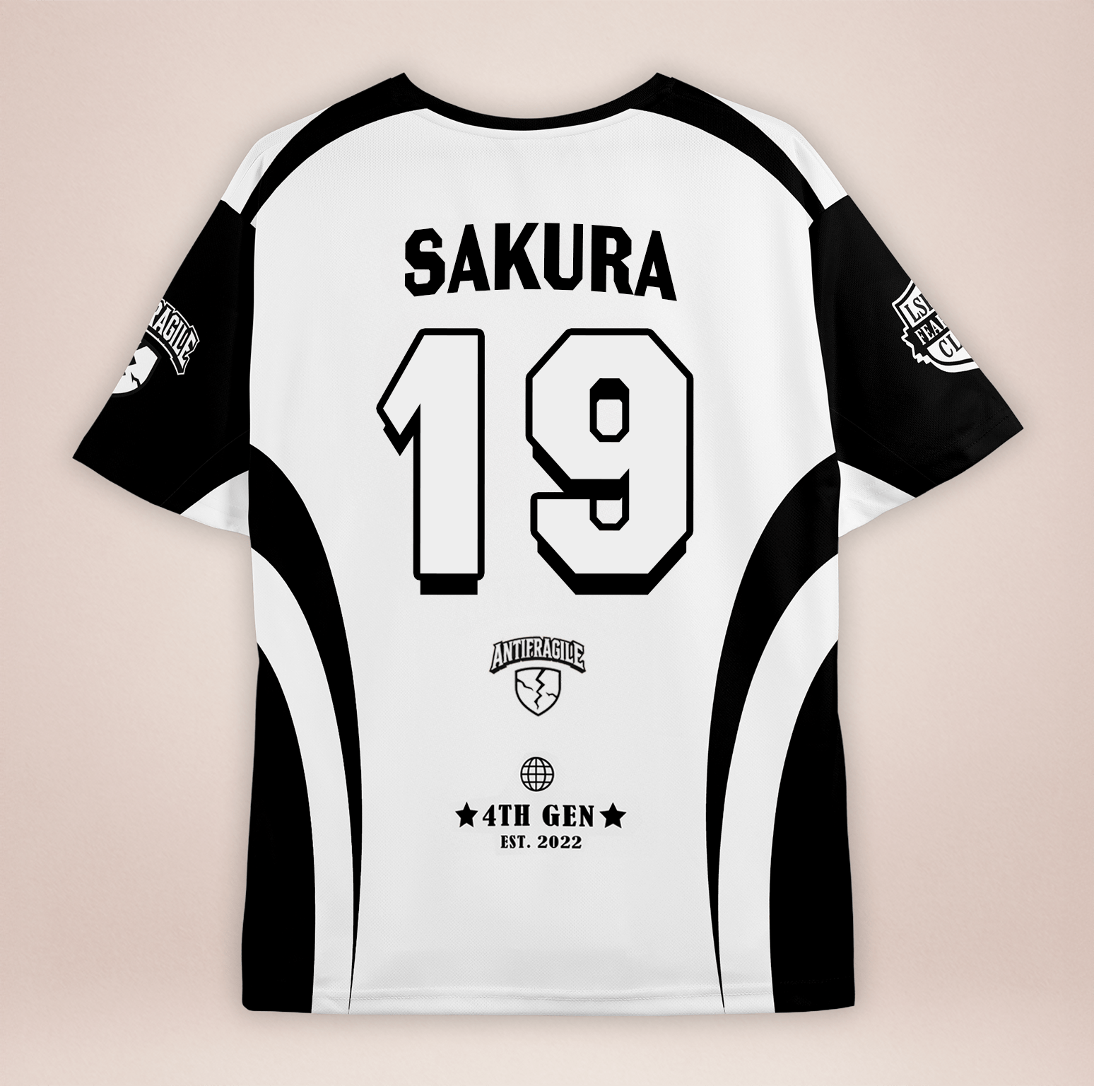 [LE SSERAFIM] Fearnot Club Jersey (black)