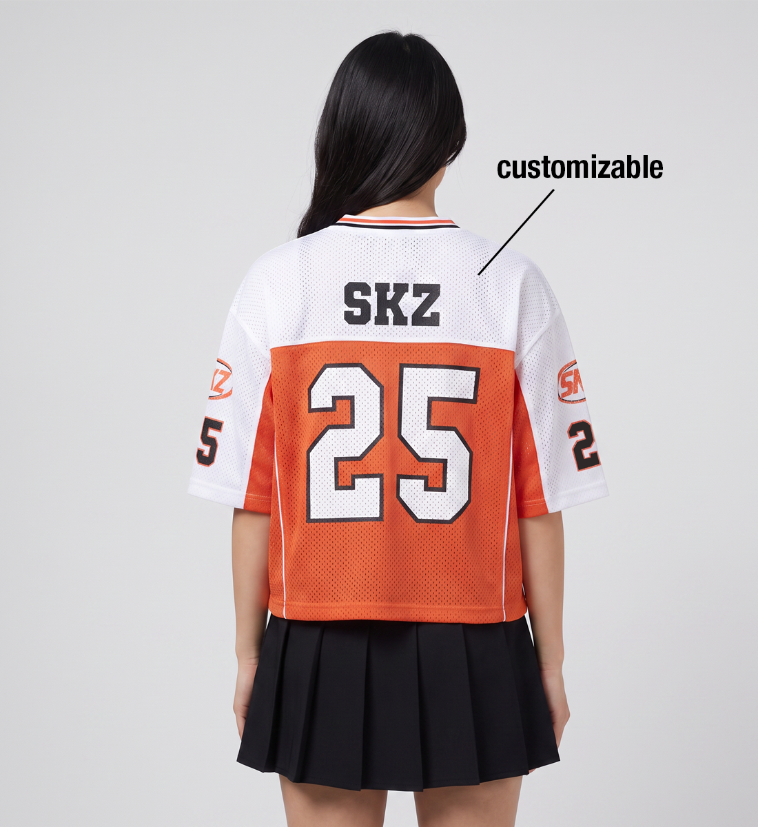 [Stray Kids] Run It Boxy Mesh Jersey (Unisex)