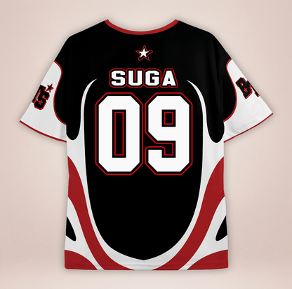 [BTS] Crewneck Jersey (red)