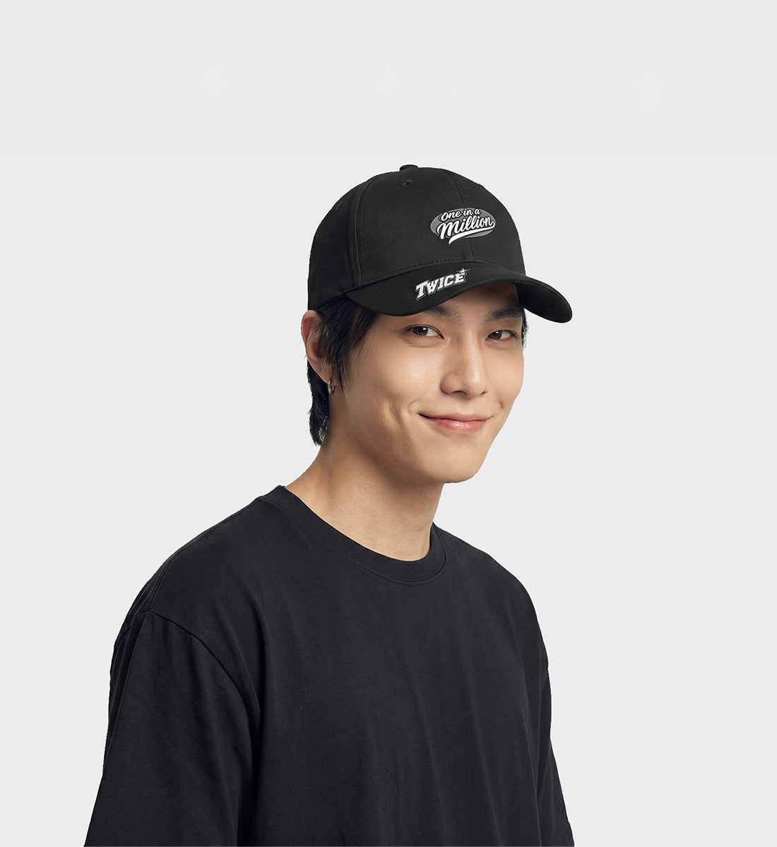 [TWICE] One In A Million Baseball Cap (Black)
