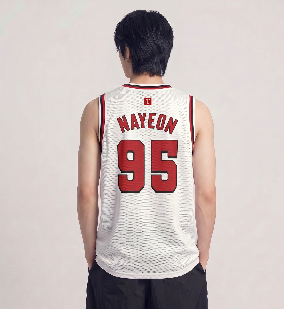 [TWICE] Sleeveless Jersey (White)