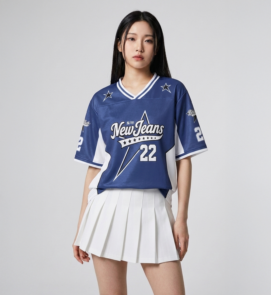 [NewJeans] Star V-Neck (Unisex)