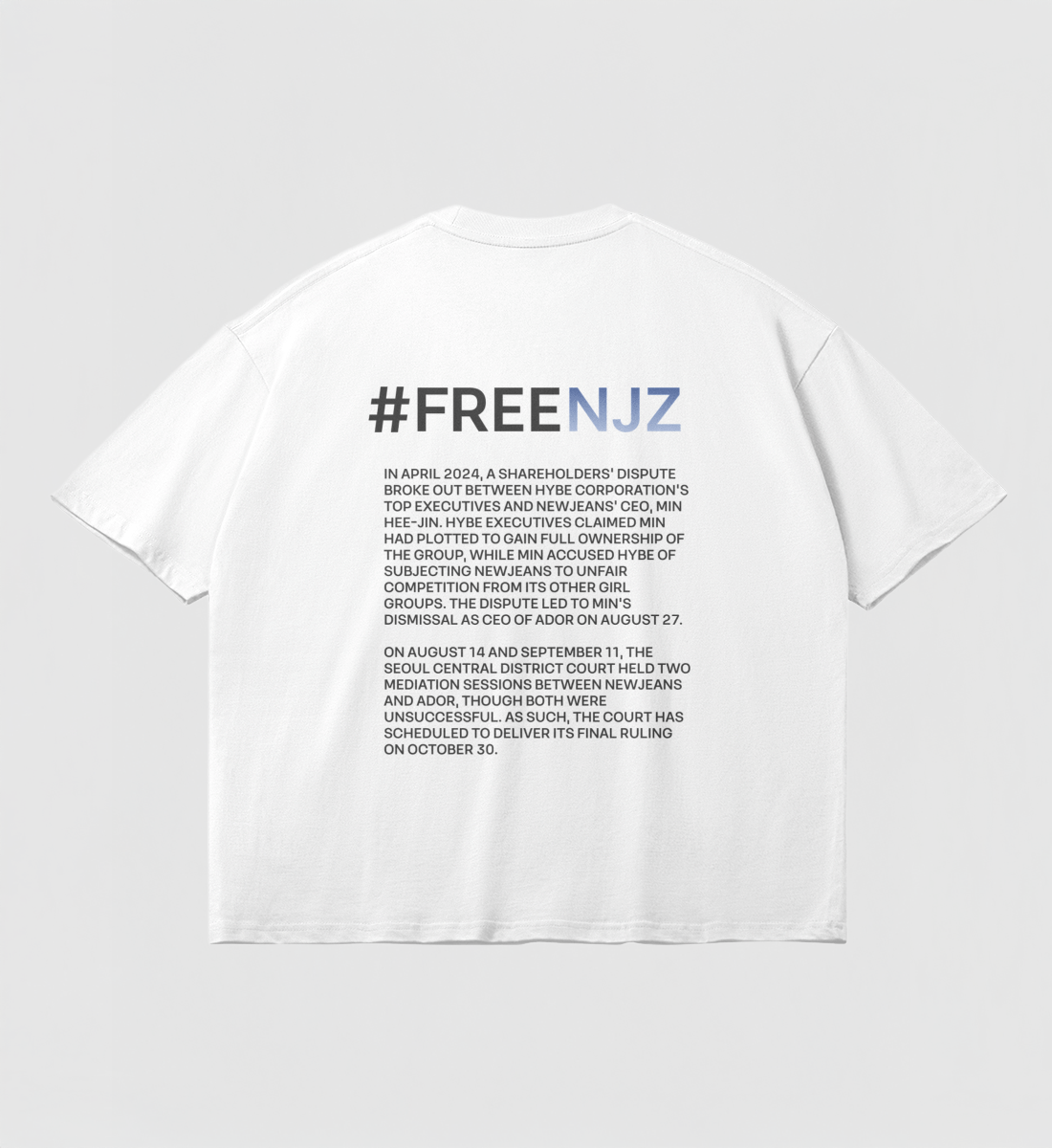 [NEWJEANS] #FREENJZ Tee