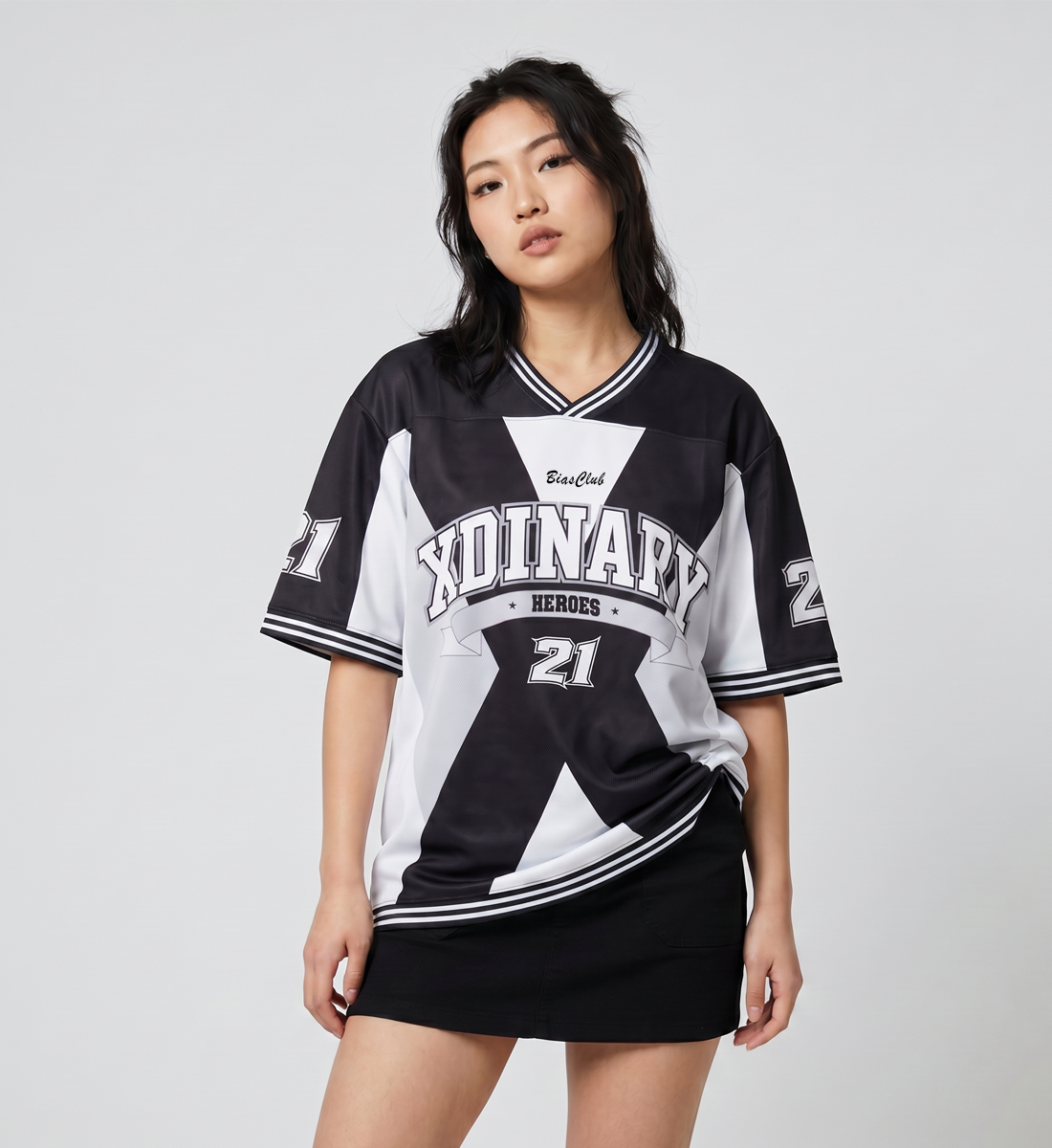 [XDINARY HEROES] V-Neck Jersey (Unisex)