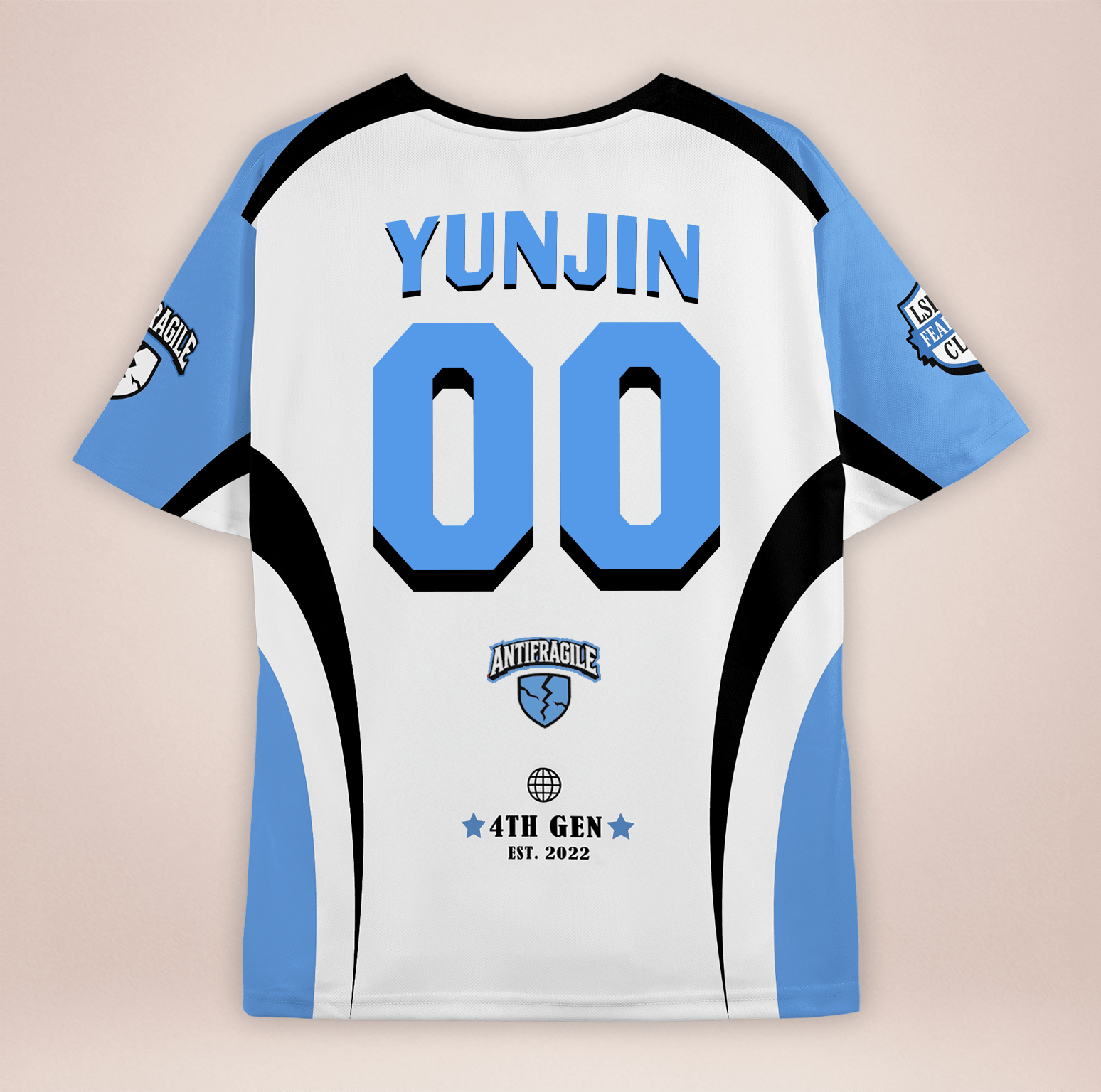 [LE SSERAFIM] Fearnot Club Jersey (blue)