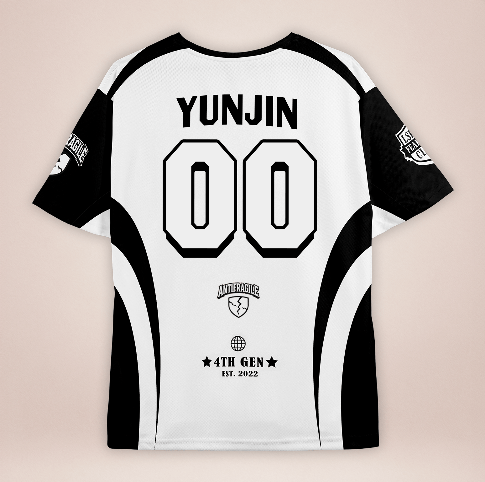 [LE SSERAFIM] Fearnot Club Jersey (black)